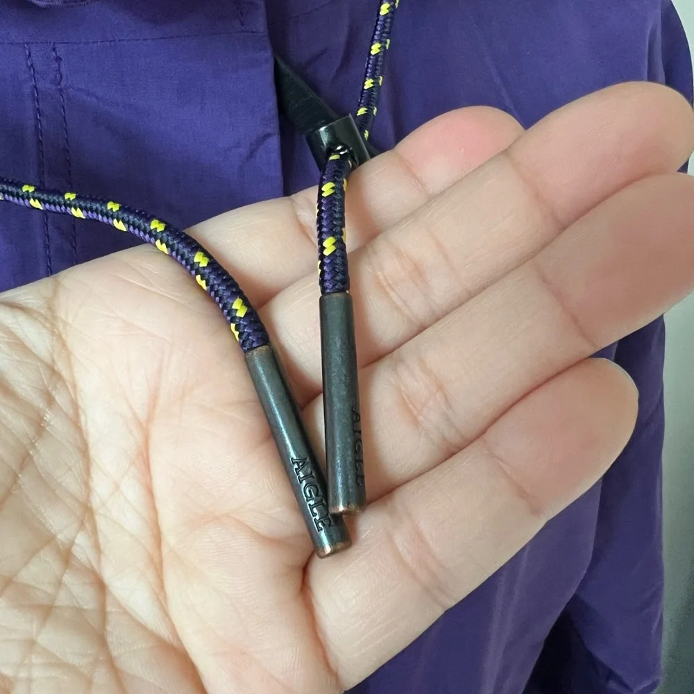 Aigle Purple Goretex Parka - Picture 2 of 14